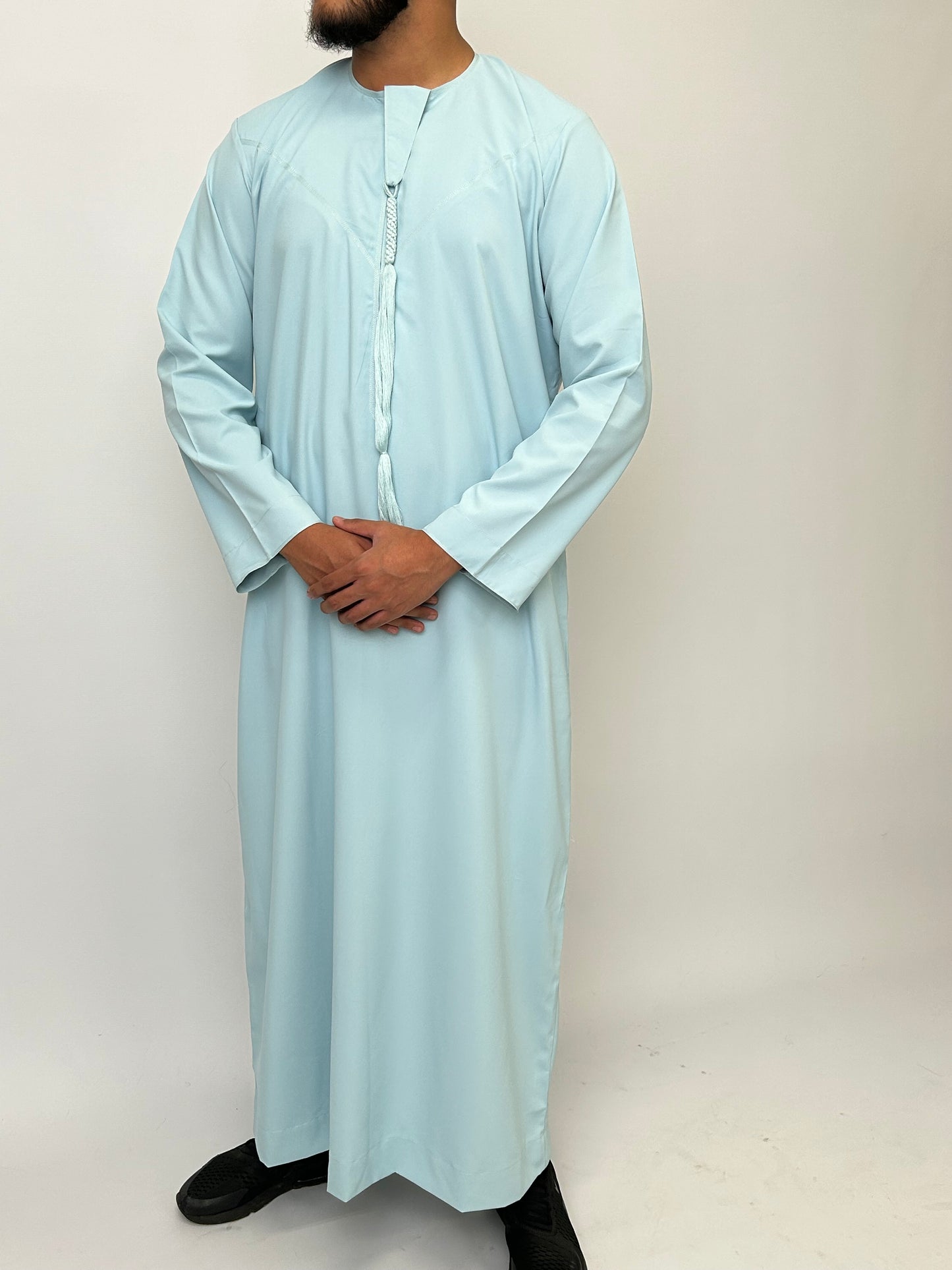 Luxus Emirati Thobe - Babyblau