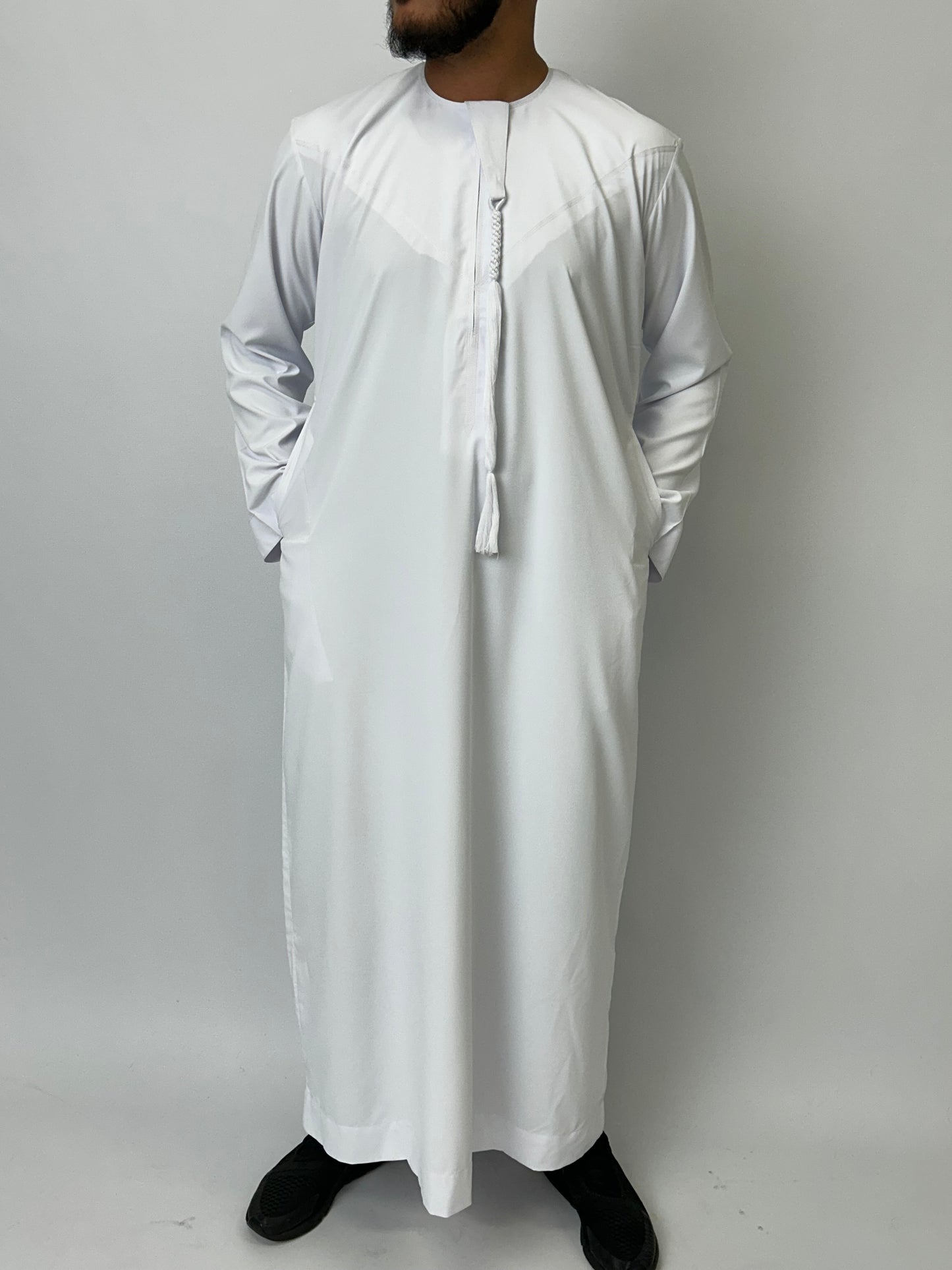 Luxury Emirati Thobe - White